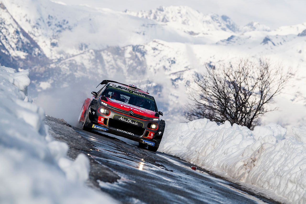 2018年のラリー・モンテカルロは、コンディションが刻々と変化する難イベントとなった