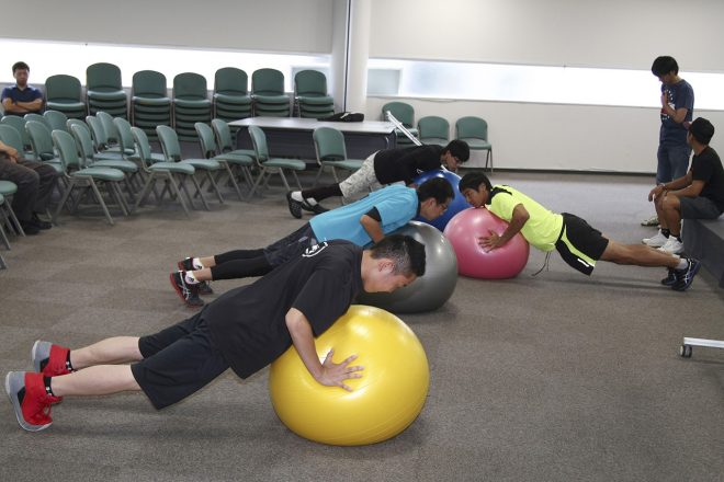 ムサシスカラシップの様子