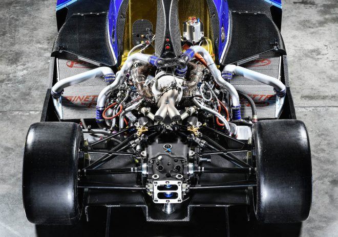 ジネッタの新型LMP1シャシーに搭載されたメカクローム『V634P1』