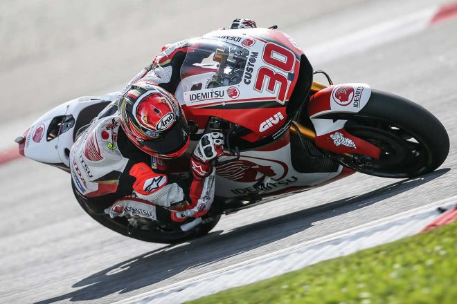 中上はテスト最終日、3日間総合順位ともにルーキー勢トップでテストを終えた