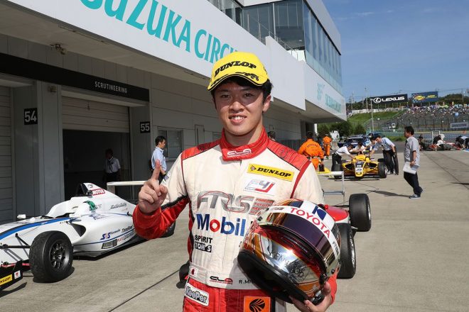 2018年、SYNTIUM LMcorsa RC F GT3でスーパーGTデビューを果たす宮田莉朋