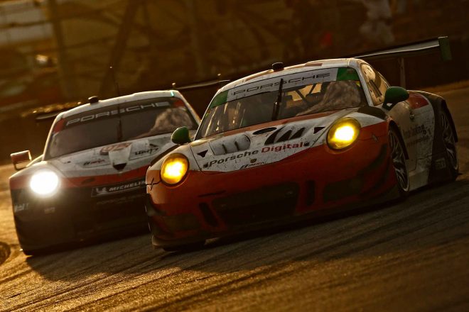 ライト・モータースポーツの58号車ポルシェ911 GT3 R