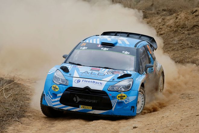 2017年、ジョルダン・セルデリディスがドライブしたシトロエンDS3 WRC