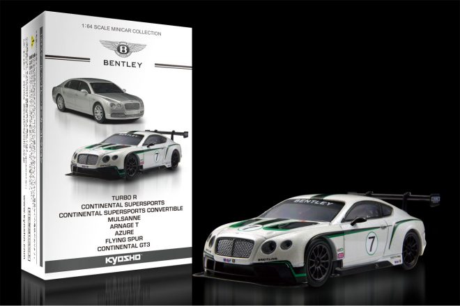 ベントレー　ベントレーミニカー　京商 kyosho GT3 ベントレーGT3 楽天市場】＜中古品＞京商 1/64 ベントレー コンチネンタル GT3 #11