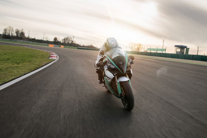 2019年スタートのMoto-eで使用されるエネルジカ・エゴのレース仕様車
