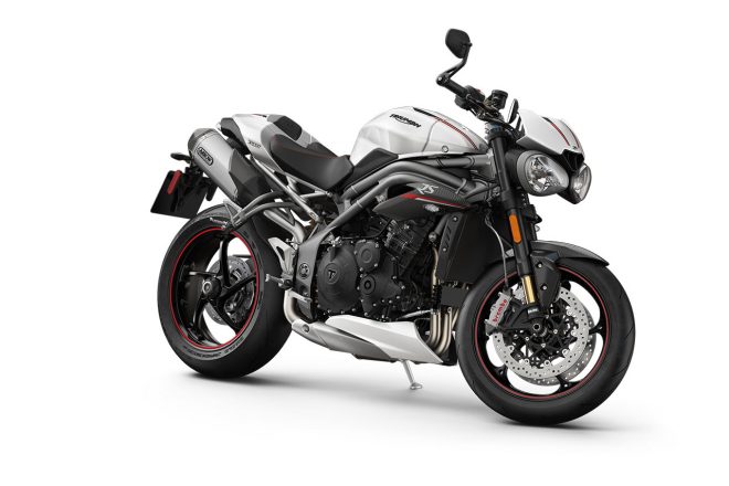 スピードトリプルRS／クリスタルホワイト