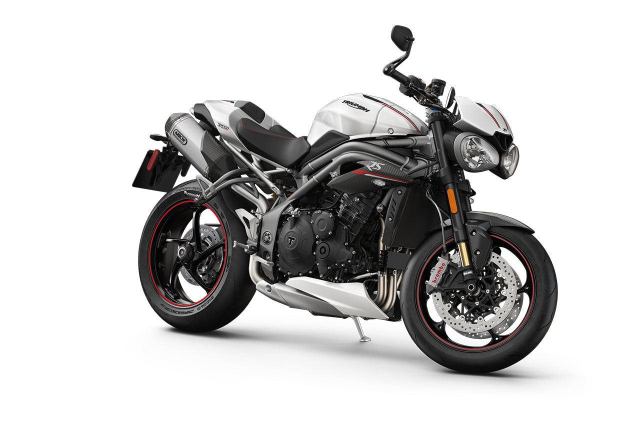 スピードトリプルRS／クリスタルホワイト