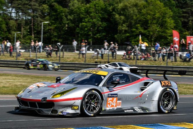 ジャンカルロ・フィジケラがドライブする予定のフェラーリ488 GTE