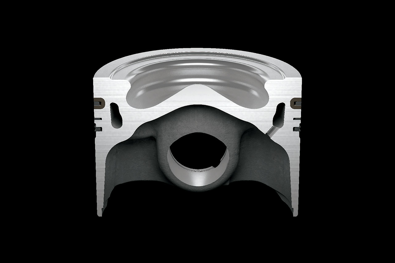 段付エッグシェイプピストン