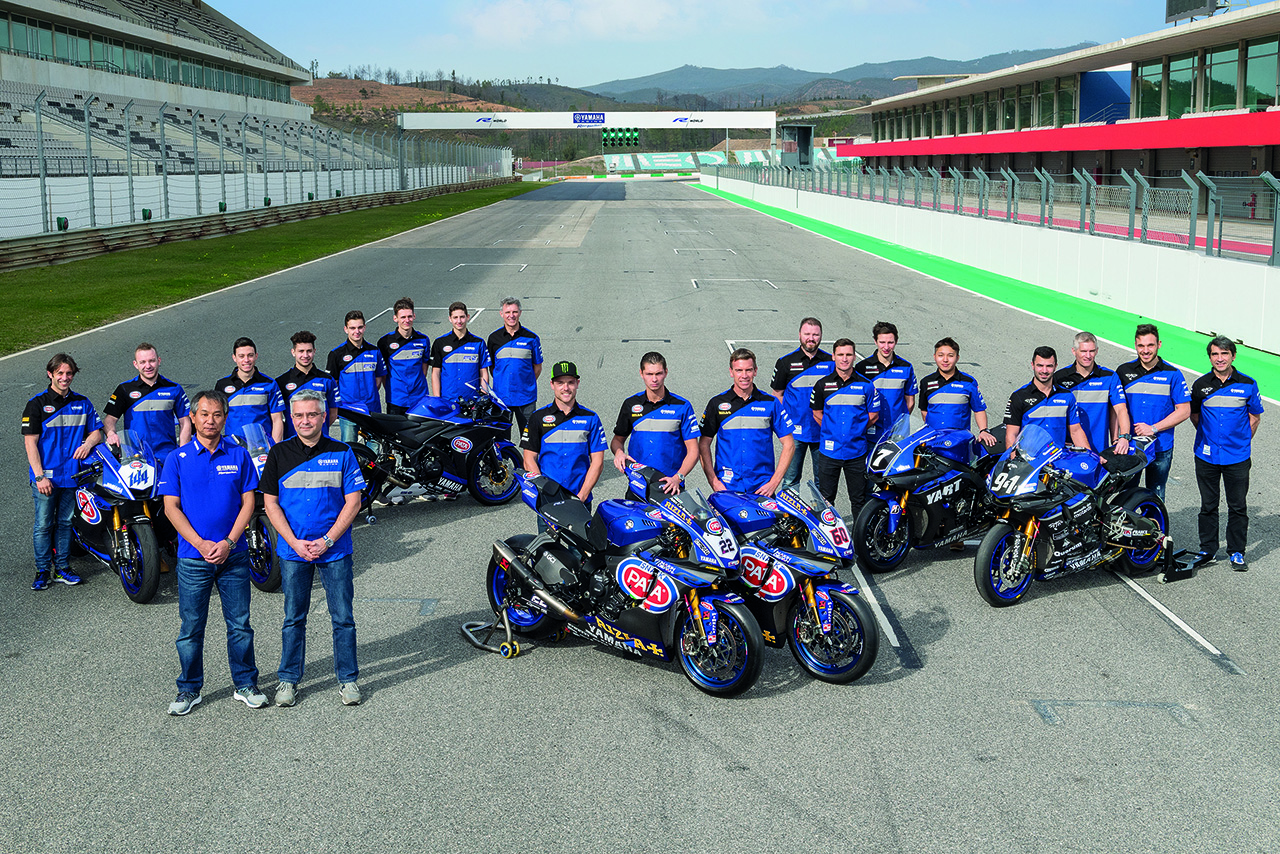 2018年の体制発表を行ったヤマハ・モーター・ヨーロッパ