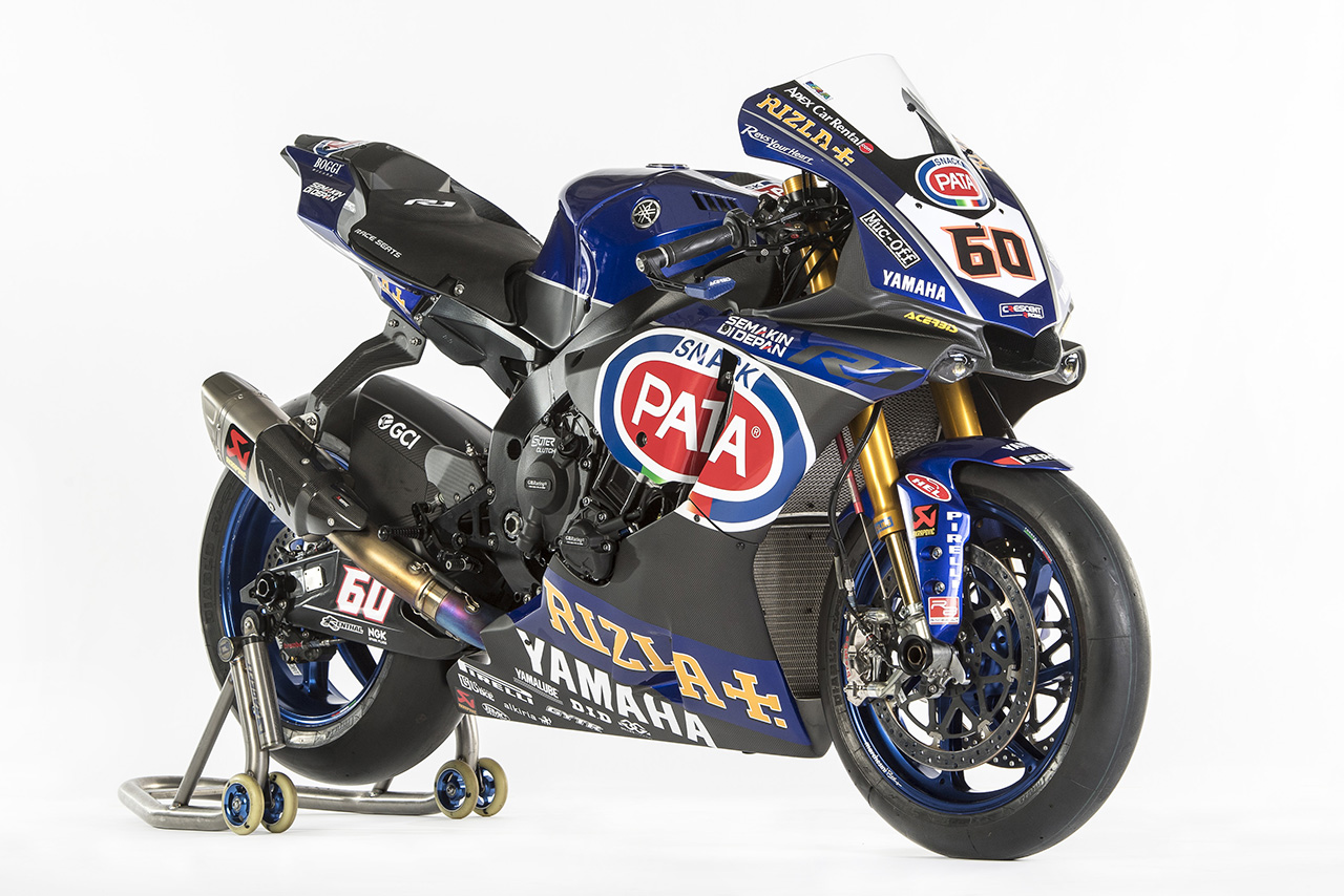 SBK仕様の2018年型ヤマハYZF-R1