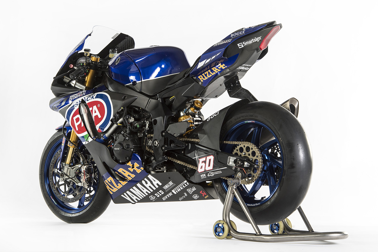 SBK仕様の2018年型ヤマハYZF-R1