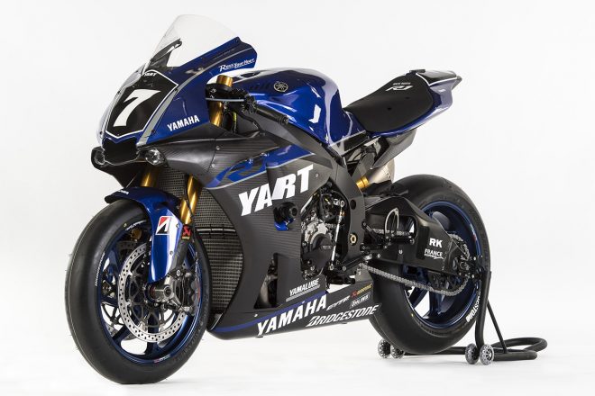 EWC仕様の2018年型ヤマハYZF-R1（YART・ヤマハオフィシャル・EWCチーム）