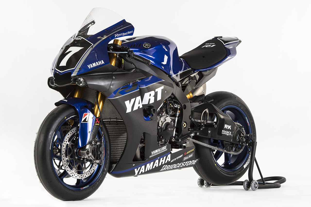 EWC仕様の2018年型ヤマハYZF-R1（YART・ヤマハオフィシャル・EWCチーム）