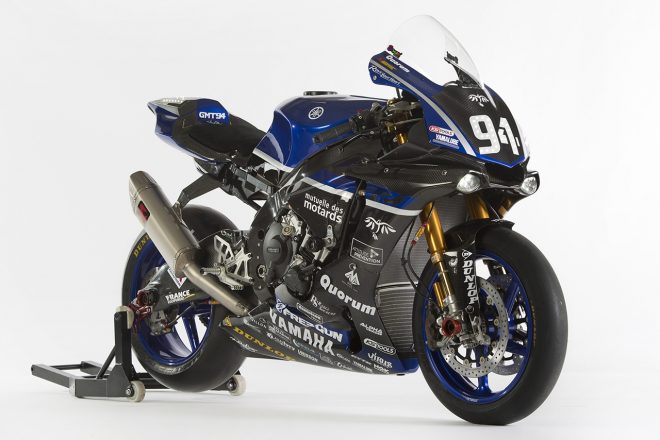 EWC仕様の2018年型ヤマハYZF-R1（GMT94・ヤマハオフィシャル・EWCチーム）
