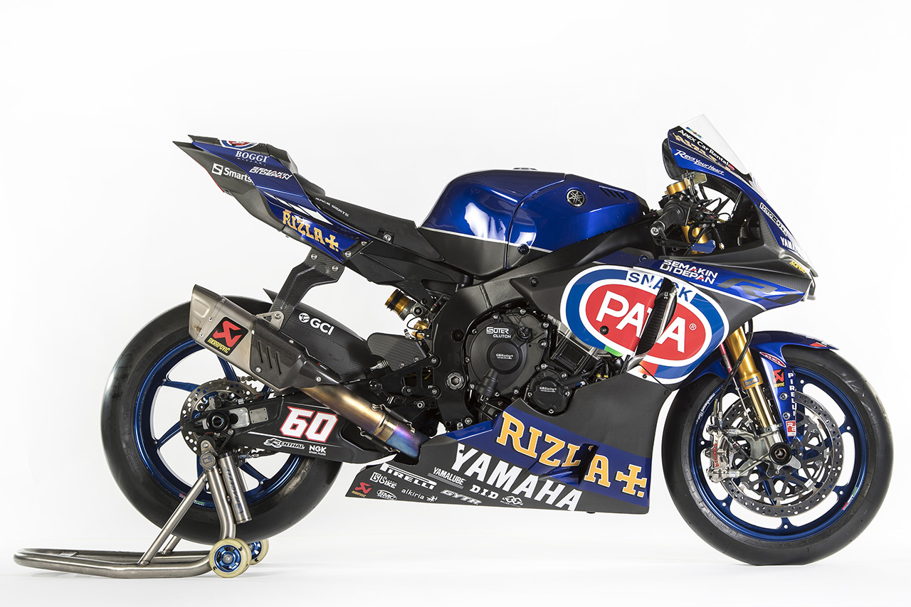 SBK仕様の2018年型ヤマハYZF-R1