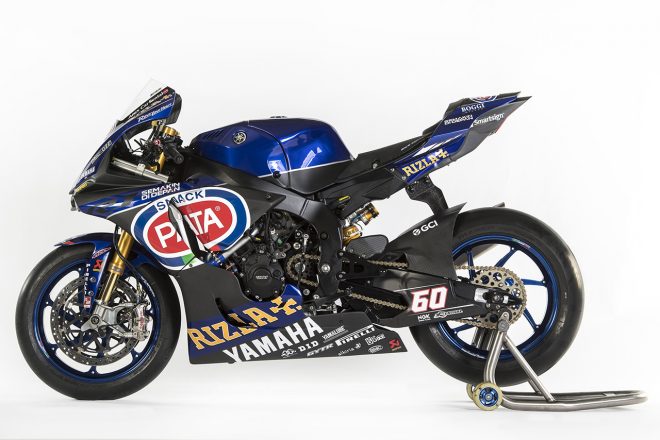 SBK仕様の2018年型ヤマハYZF-R1