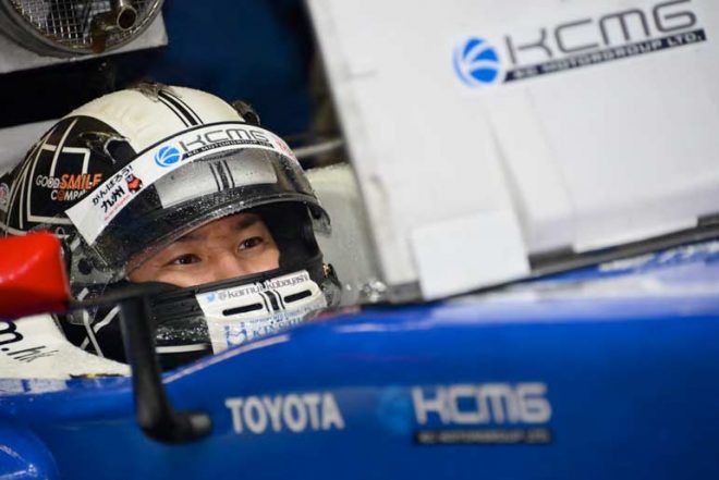 KCMGで2年目のシーズンを迎える小林可夢偉