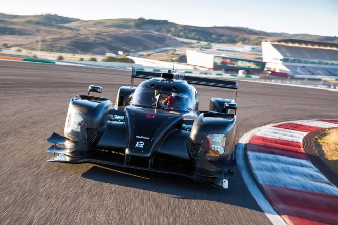 スペイン・アラゴンでテストを行うSMPレーシングのBR1・AER