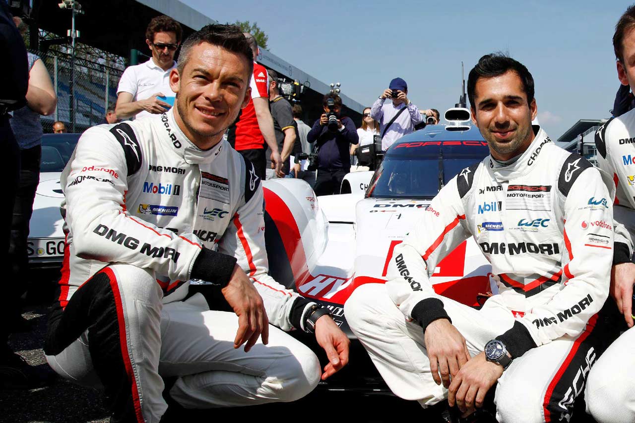 ブルーノ・セナとともに1号車レベリオンR13を駆るアンドレ・ロッテラー（左）とニール・ジャニ（右）