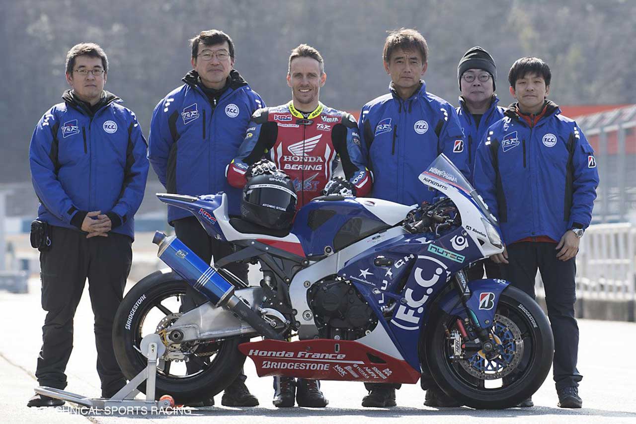 2018年初のテストは岡山国際サーキットで2日間にわたり行われた