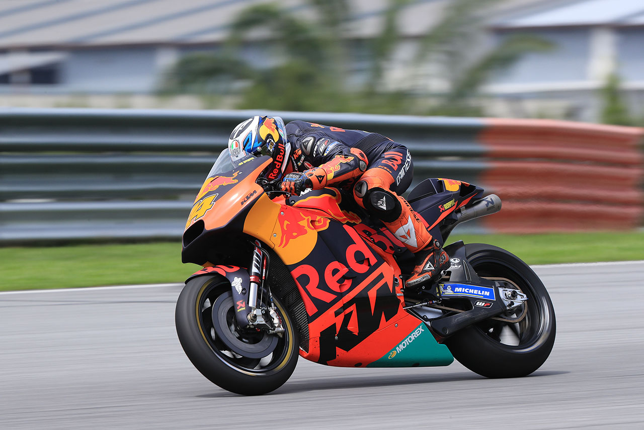セパンテストに参加したポル・エスパルガロ（KTM）