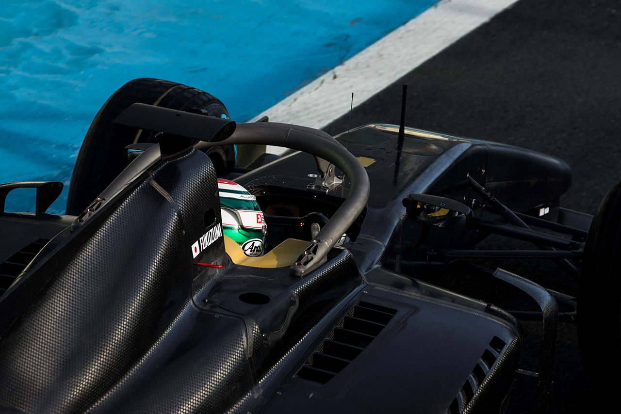 今回のテストには福住仁嶺（アーデン）も参加