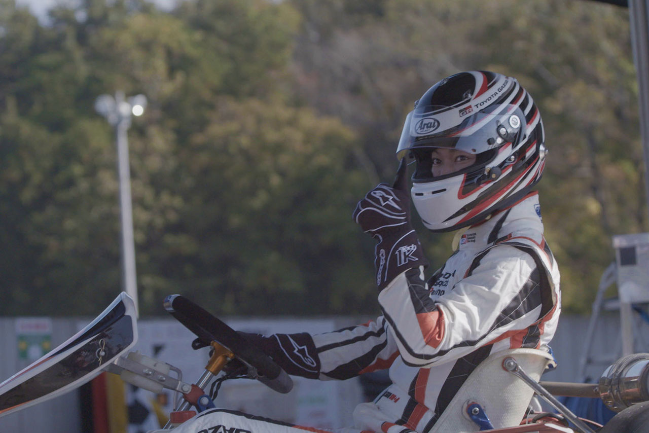 カートに挑戦した俳優の佐藤健さん