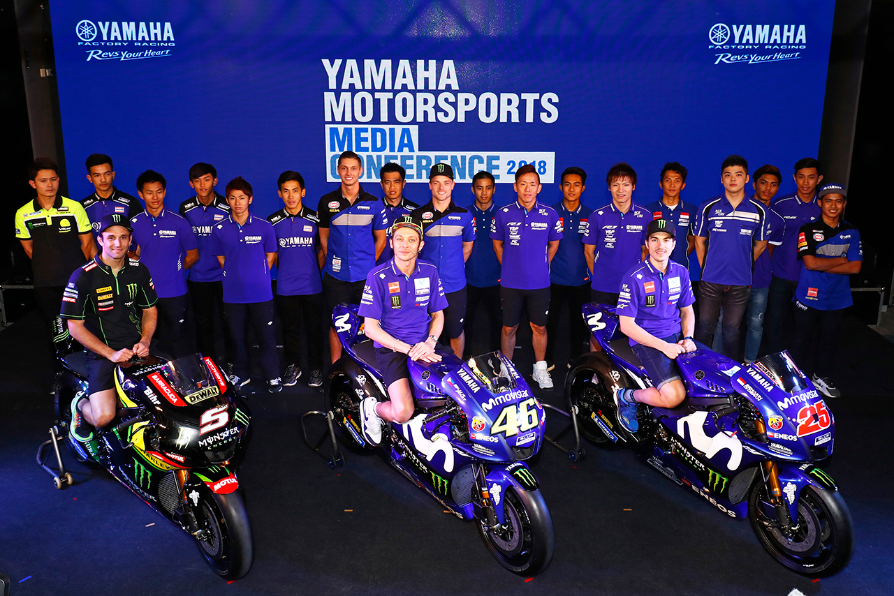 国内外で戦うヤマハライダーたちが一堂に会した