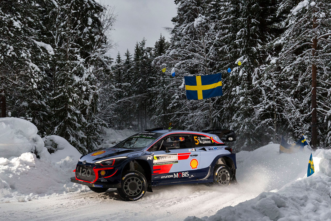 ティエリー・ヌービル（ヒュンダイi20クーペWRC）