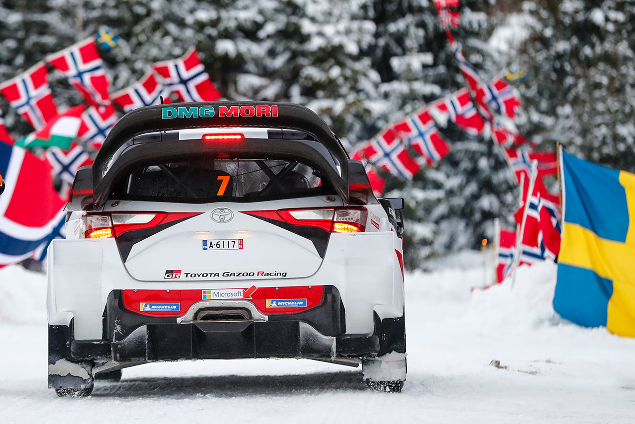 シェイクダウンに臨んだヤリ-マティ・ラトバラ（トヨタ・ヤリスWRC）