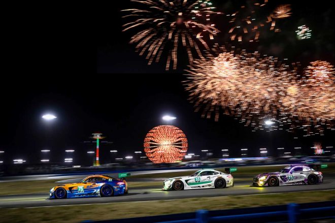 デイトナ24時間に参戦したメルセデスAMG GT3