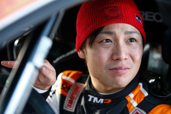 WRC2クラス首位につけた勝田貴元（フォード・フィエスタR5）
