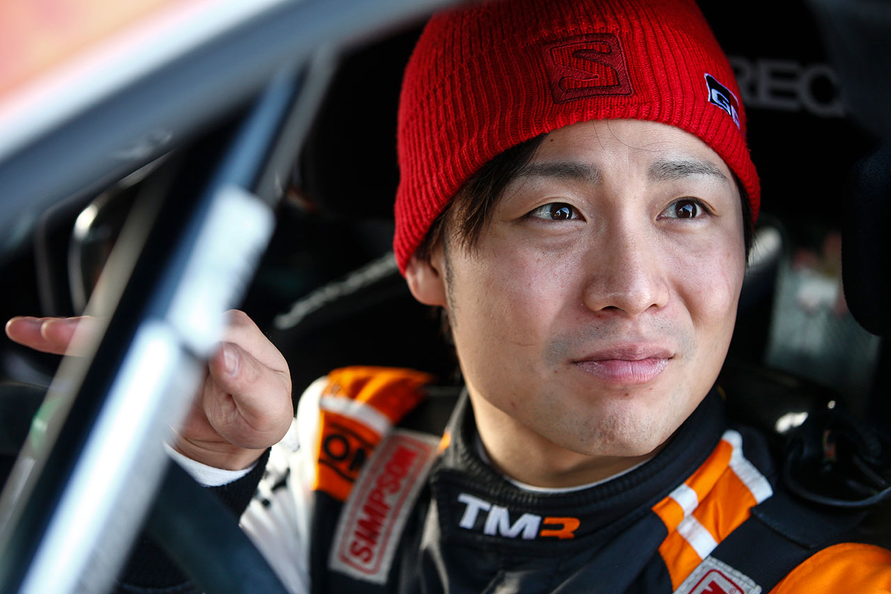 WRC2クラス首位につけた勝田貴元（フォード・フィエスタR5）