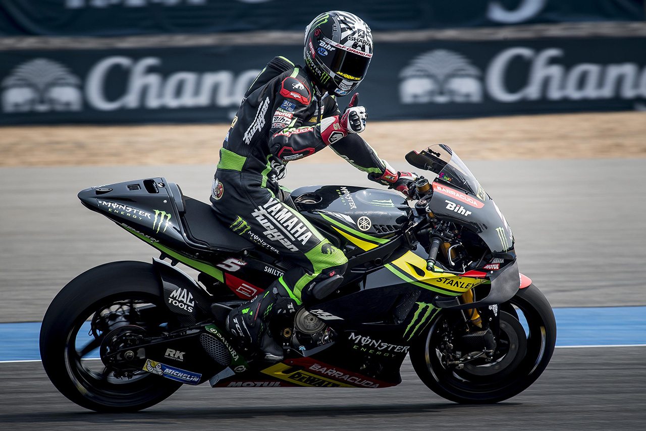 タイテストをヤマハ勢最上位で終えたヨハン・ザルコ／モンスター・ヤマハ・テック3