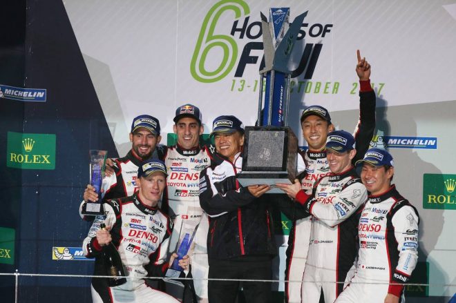 トヨタのワン・ツー・フィニッシュに終わった2017年のWEC富士