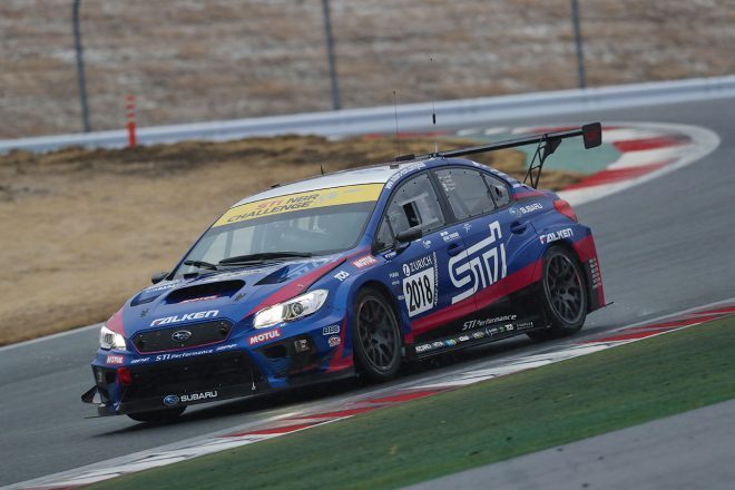 富士スピードウェイでシェイクダウンされたスバルWRX STI