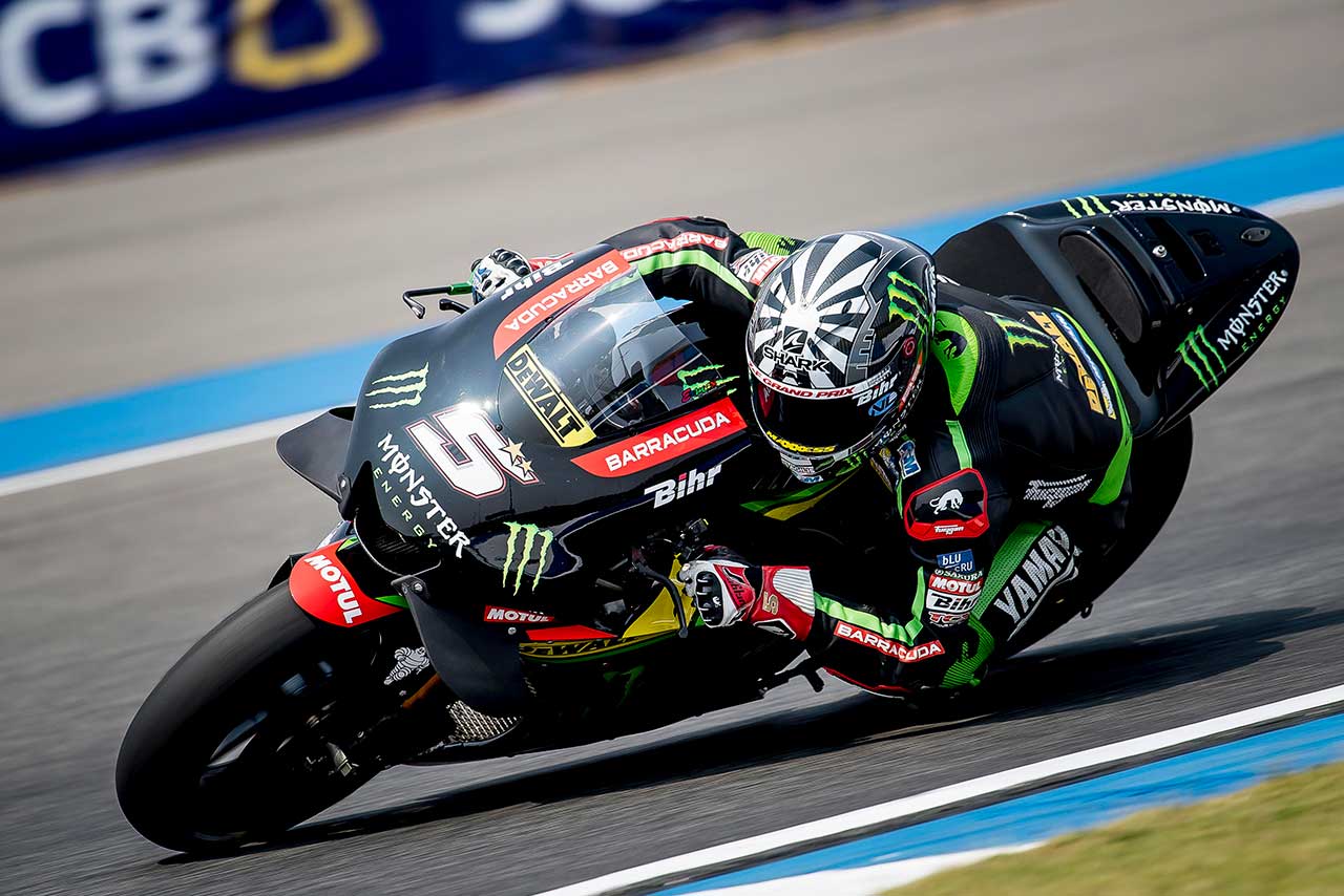 2018年、モンスター・ヤマハ・テック3からMotoGPに参戦するヨハン・ザルコ