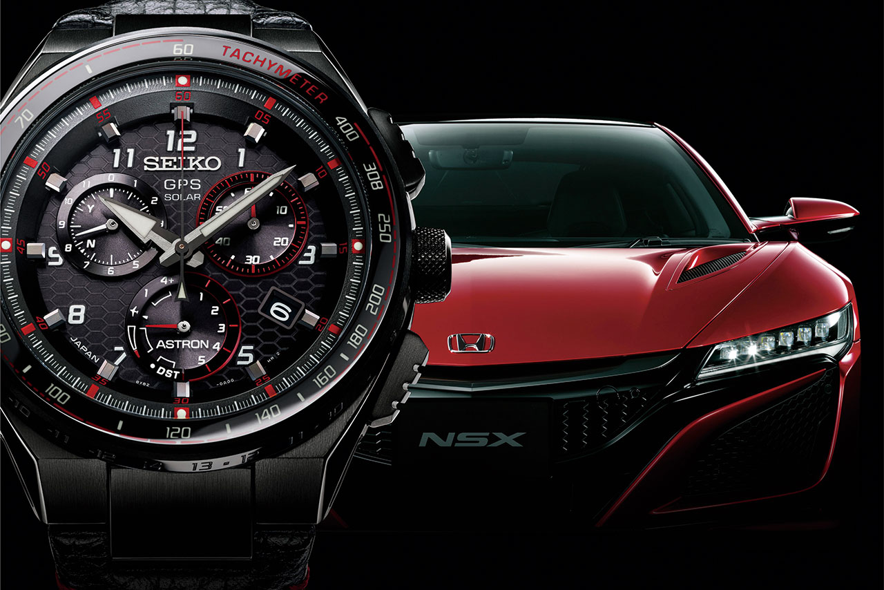 3/9に限定1000本で発売されることになった「セイコー アストロン エグゼクティブライン Honda NSX限定モデル」。とにかくデザインの共通性、こだわりがすさまじい
