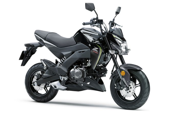 Z125PRO／メタリックスパークブラック×パールミスティックグレー