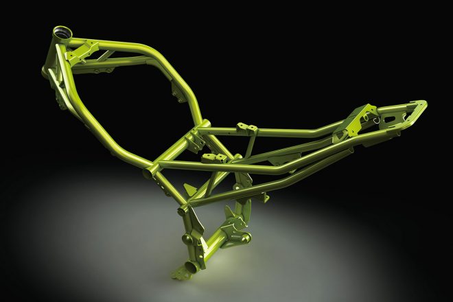 新設計のトレリスフレーム