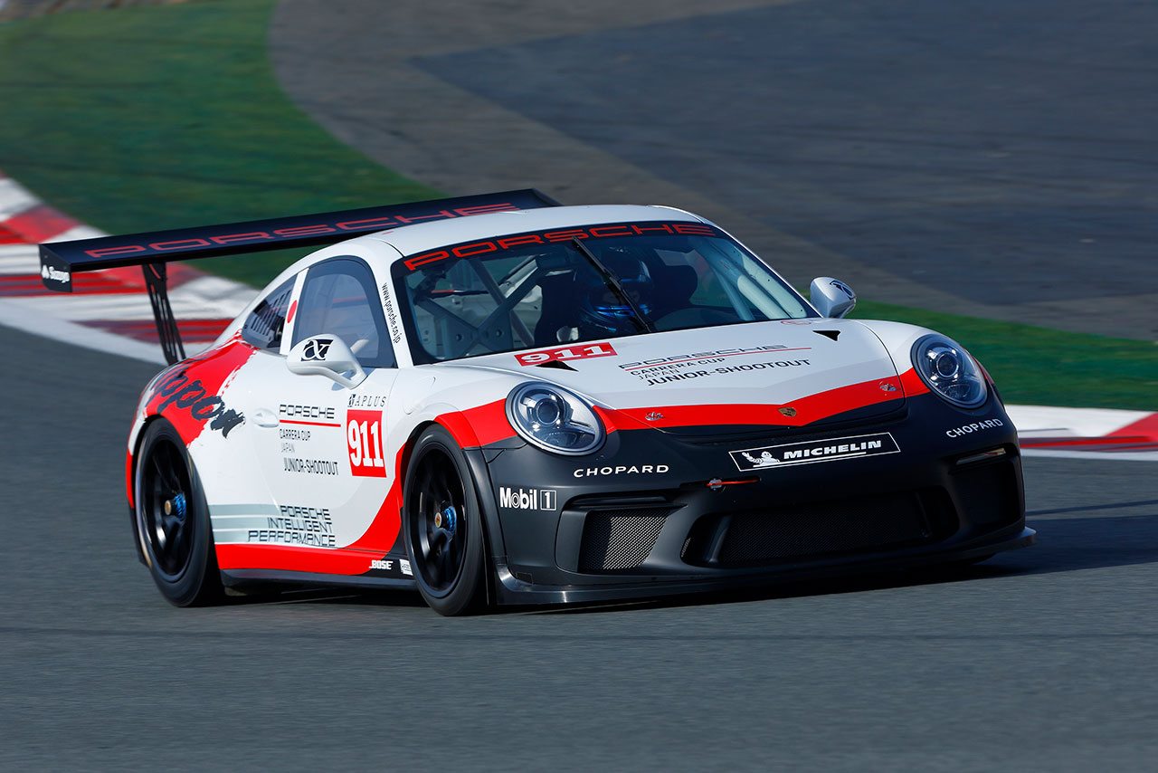 2018年のPCCJに導入される新型ポルシェ911 GT3カップ