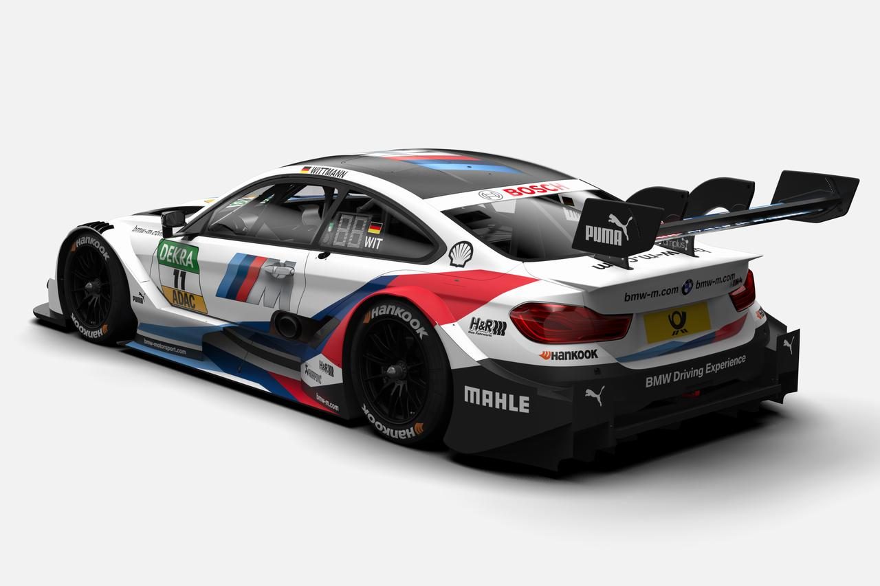 BMW、2018年型『M4 DTM』を初公開。ウィットマンのマシンが“Mカラー”に | autosport web
