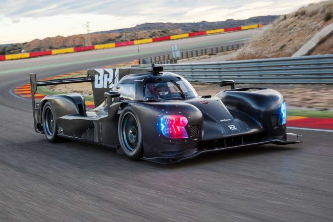 アラゴンでテストを行なうSMPレーシングのBRエンジニアリングBR1・AER
