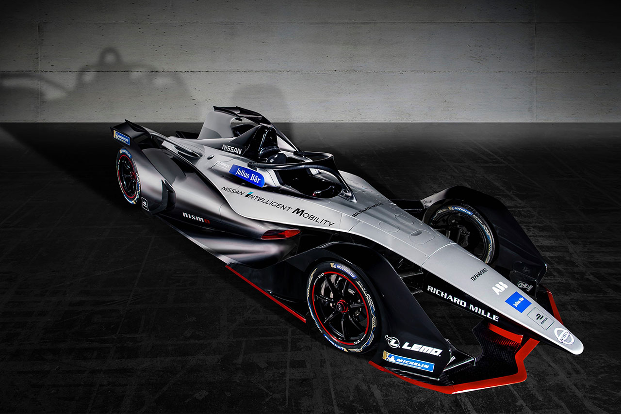 ニッサンが公開したフォーミュラEのカラーリングコンセプト