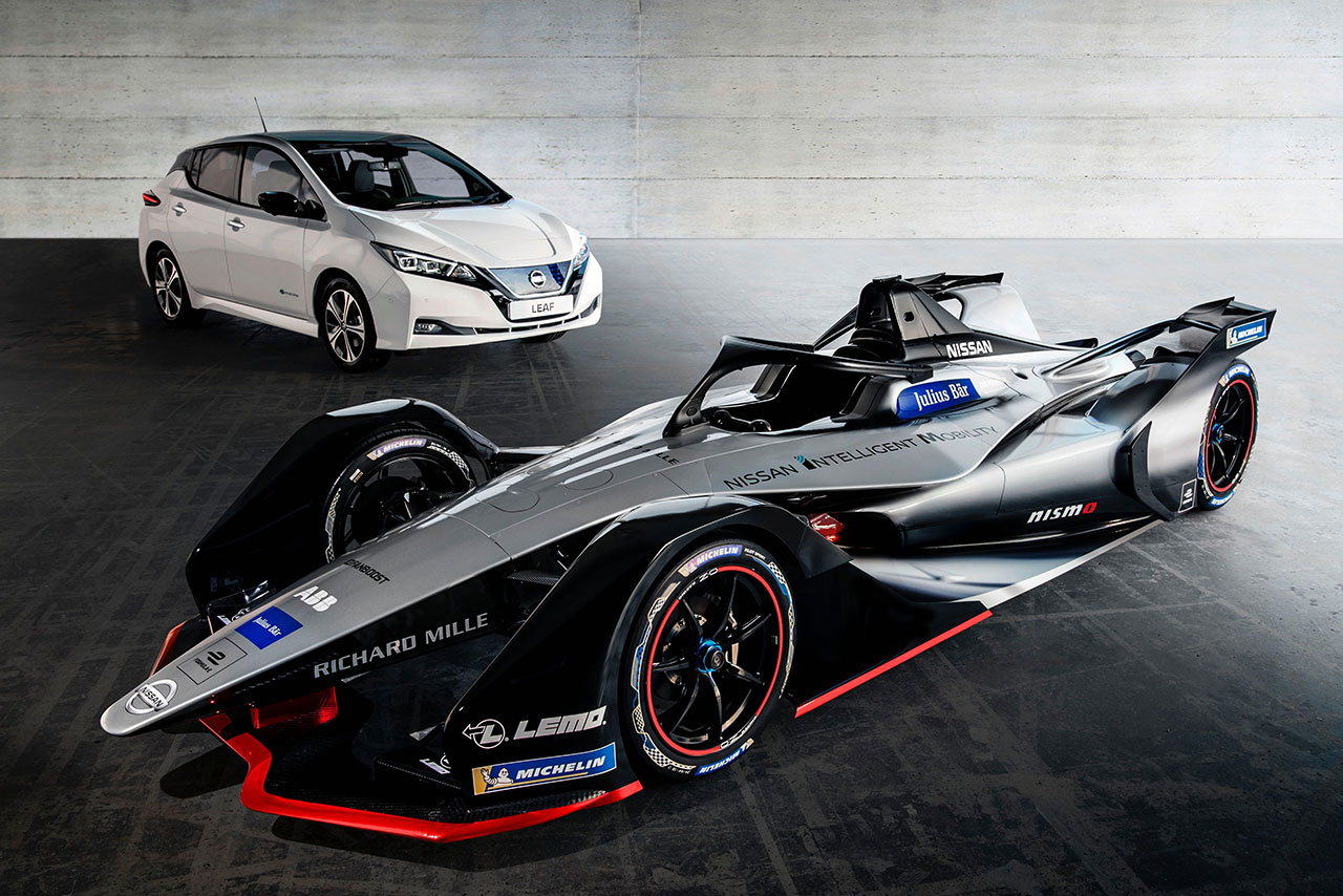 ニッサンが公開したフォーミュラEのカラーリングコンセプト