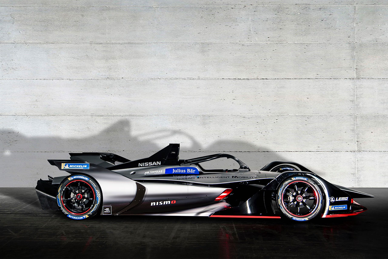 ニッサンが公開したフォーミュラEのカラーリングコンセプト