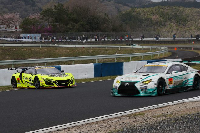 公式練習でスピンしたCARGUY ADA NSX GT3