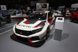 ジュネーブショーで展示されたホンダ・シビック・タイプR・TCR。E TCRのレギュレーション上では既存のTCRを転用可能