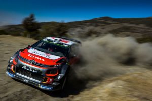 事前テストに臨んだセバスチャン・ローブ(シトロエンC3 WRC)
